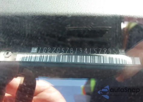 2009 Pontiac G6 z USA, uszkodzony, nr VIN 1G2ZG57B194157893